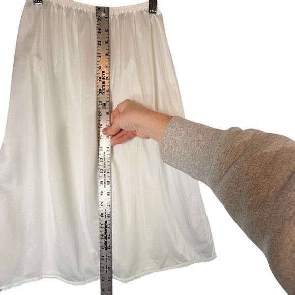 VTG Movie Star Nightie Lingerie Set Nylon Lace Pink Sissy 1970s SIZE SMALL USA - Picture 3 of 16